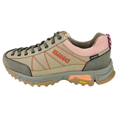 Doghammer Leichter Wanderschuh für Damen - bequem, robust & nachhaltig (orange, Numeric_38)