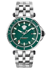 Thumbnail for Versace Herren Armbanduhr V-Race Diver 46 mm Wasserdicht Armband Edelstahl VEAK00721 im Sale