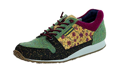 Doghammer Damen Cork Traveller Schuhe, Flower, EU 41