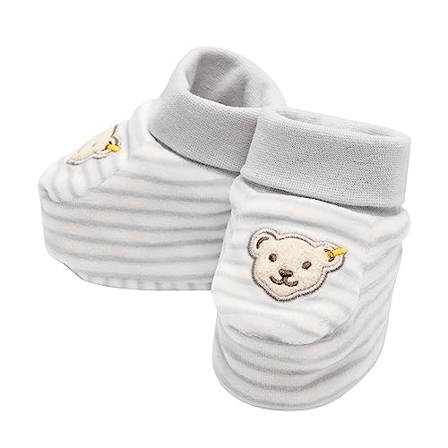 Steiff Unisex Baby Babyschuh Baby Wellness, gestreift im Sale