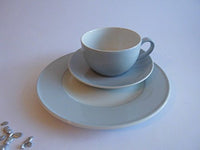 Thumbnail for Dibbern SONDERAKTION Solid Color - Kaffeetasse m.U. 0,25 + Teller 21 cm - lichtgrau - NEU