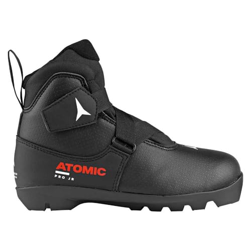 ATOMIC Pro Jr Schwarz/Rot Skischuhe, Negro y Rojo, 37.5 EU