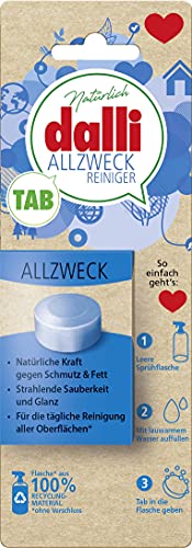 dalli Allzweckreiniger Tabs I 12 x 4 g Tabs | natürliche Kraft für die tägliche Reinigung aller Oberflächen im Sale