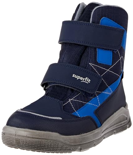 Superfit Jungen MARS warm gefütterte Gore-Tex Stiefel, GRAU/GRÜN 2010 im Sale