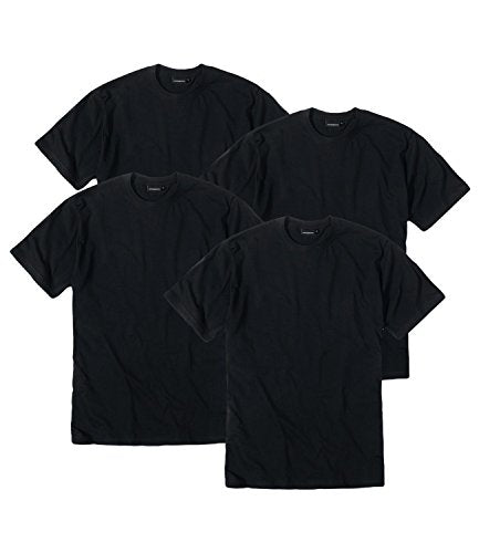 Götzburg Basic Line Crew Neck Shirt Black 4er Pack - im Sale