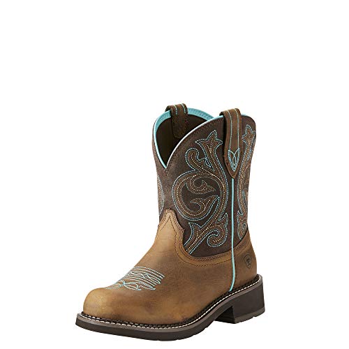 ARIAT Fatbaby Westernstiefel für Damen, (Distressed Brown/Fudge), 38.5 EU im Sale