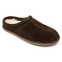 Thumbnail for Minnetonka Herren Taylor Suede Indoor & Outdoor Hausschuhe, schokoladenbraun, 46 EU im Sale