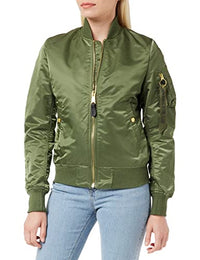 Thumbnail for Alpha Industries Damen MA-1 VF LW Wmn Bomberjacke, Sage-Green/Gold, im Sale