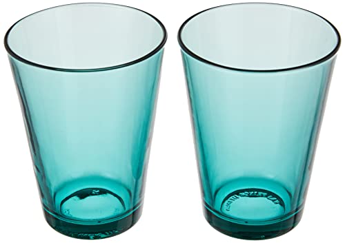 Iittala 1008596 Kartio 2-er Set Gläser 40cl, seeblau, Glas im Sale