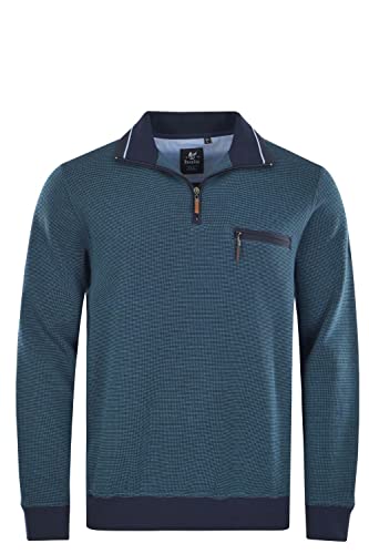 hajo Herren Sweatshirt Stay Fresh, Art. 2622/1, eisblau, im Sale