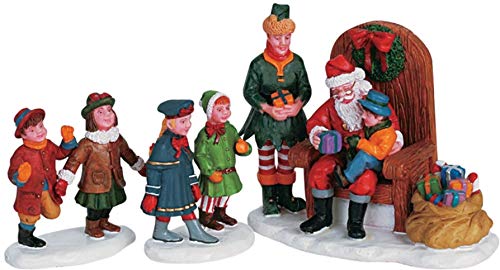 Lemax - Visiting Santa Set Of 3