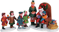 Thumbnail for Lemax - Visiting Santa Set Of 3