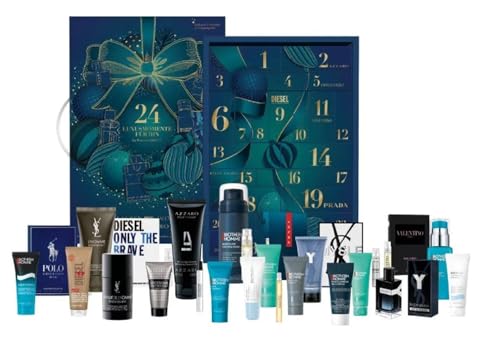 DOUGLAS Adventskalender 2023 Männer Beauty- EXKLUSIV EDITION- 24 Pflege Beauty Kosmetik Advent Kalender für den Mann, Weihnachtskalender Wert 350 €, Herren