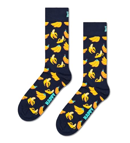 Happy Socks Unisex Banana, Multi, 41-46 EU im Sale