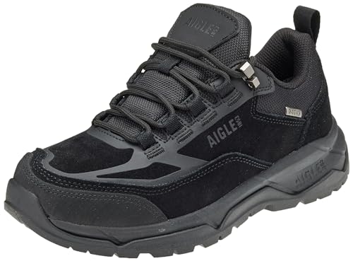 Aigle Herren Palka Low Mtd Sneaker, Schwarz, 45 EU im Sale