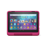 Thumbnail for Das neue Fire HD 8 Kids Pro-Tablet, 8-Zoll-HD-Display, für Kinder von 6 bis 12 Jahren, 30 % schnellerer Prozessor, 13 Stunden Akkulaufzeit, kindgerechte Hülle, 32 GB (2022), Regenbogen-Design