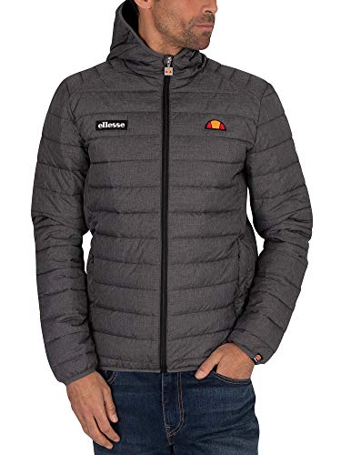 ellesse Herren Lombardy Jacke, Dunkelgrau (Dark Grey Marl), XS EU im Sale