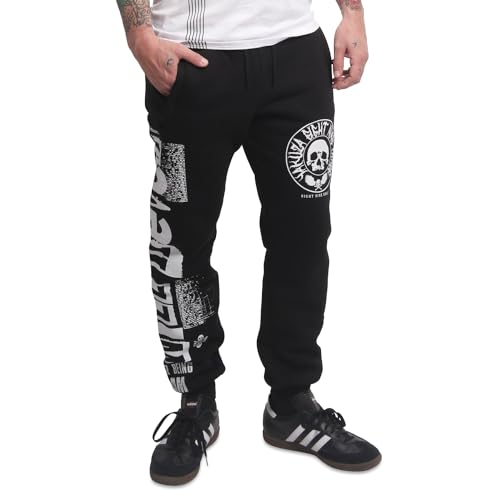 Yakuza Herren Apologise Casual Jogginghose, Camouflage Grey, im Sale