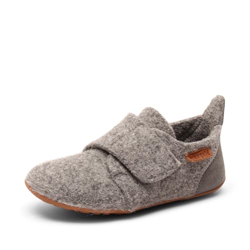 Bisgaard Unisex Kinder Casual Wool Slipper, Grau, 28 EU im Sale