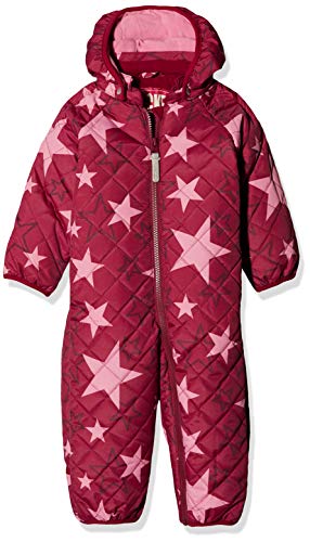 Ticket To Heaven Unisex Baby Overall m. Abnehmbarer Kapuze Allover Schneeanzug, Rosa (Wild Rose 7280), 68 im Sale