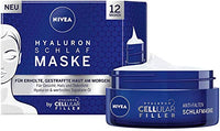 Thumbnail for NIVEA Hyaluron Cellular Filler Schlafmaske im 1er Pack (1 x 50 ml), straffende & pflegende Gesichtsmaske, Gesichtspflege für geschmeidige Haut am Morgen