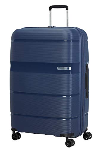 American Tourister Linex - Spinner Koffer, 76 cm, 102 L, Blau (Deep Navy) im Sale