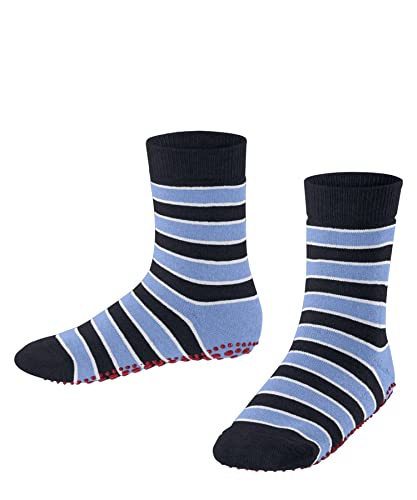 FALKE Unisex Kinder Simple Stripes K HP Baumwolle Rutschhemmende Noppen 1 Paar Stoppersocken, Rot (Brick 8770), 35-38 im Sale