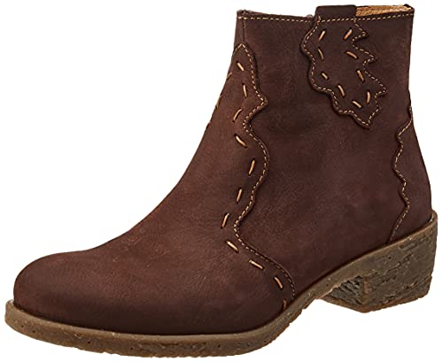 El Naturalista Damen N5406 Quera Ankle Stiefel mit Absatz Braun 41 EU im Sale