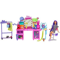 Thumbnail for Barbie GYJ70 Extra Spielset mit exklusiver Puppe, Hündchen & 45+ Teile, Spielzeug ab 3 Jahren im Sale