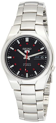 Seiko Herren Analog Automatik Uhr mit Edelstahl Armband SNK617K1 im Sale