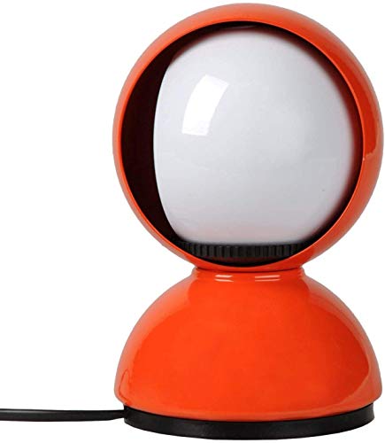 UFO ARTEMIDE 0028050A Tischleuchte Eclisse, Metall lackiert, Orange