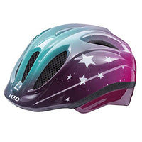 Thumbnail for KED Kinder Meggy Trend Fahrradhelm, Stars Blue Green, (46-51cm) im Sale