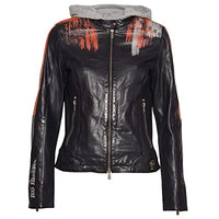 Thumbnail for Roberto Geissini Damen Lederjacke MAYLIN-red 38 im Sale