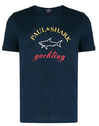 Thumbnail for PAUL&SHARK MEN''S KNITTED T-SHIRT C.W. COTTON im Sale