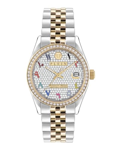 Philipp Plein Damen Uhr Analog Quarz Date Superlative PW2BA0423 Edelstahl im Sale