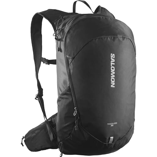 Salomon Trailblazer 20 Unisex-Wanderrucksack, Vielseitig, Einfach zu benutzen, Bequem und leicht, Schwarz im Sale