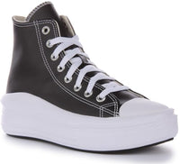 Thumbnail for CONVERSE Damen Chuck Taylor All Star Move Platform FOUNDATIONAL Leather Sneaker, Schwarz Weiß, 42 EU im Sale