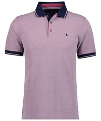 Thumbnail for RAGMAN Herren Poloshirt farbig gestreift S, Rosewein-462 im Sale