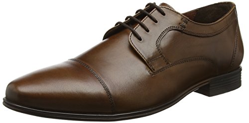 Hush Puppies Herren Bertrand Cap Toe Derbys, Braun (Brown), 38.5 EU