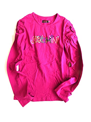 Catimini Spirit Denim Mädchen Langarmshirt C410225 (12a-152, Rose) im Sale