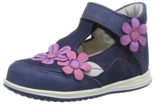 Däumling Molly 050051S0142, Mädchen Ballerinas, Blau (Denver Jeans), EU 21 im Sale