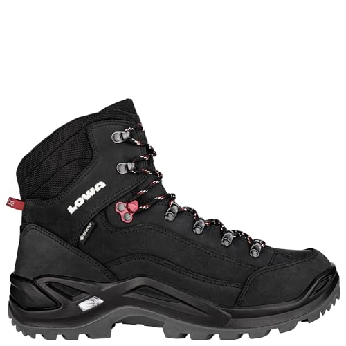 LOWA Stiefel mittel Renegade GTX MID schwarz/rubinrot 46 im Sale