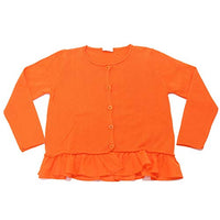 Thumbnail for Il Gufo 1681AD Cardigan Bimba Girl Cotton orange Sweater Kids [4 Years] im Sale