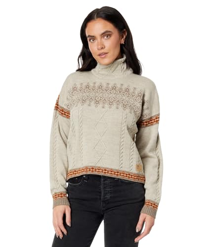 Dale of Norway Damen Aspøy Pullover, Sand copper mountainstone, im Sale