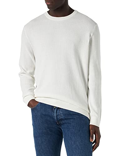 bugatti Herren 7400-35512 Pullover, Ecru,  EU im Sale