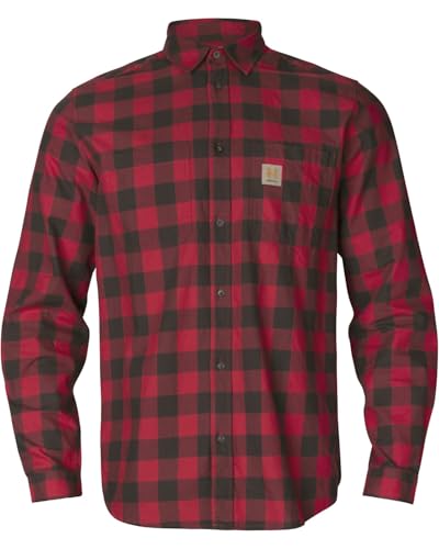 Härkila Hemd Scandinavian Red Check 3 im Sale