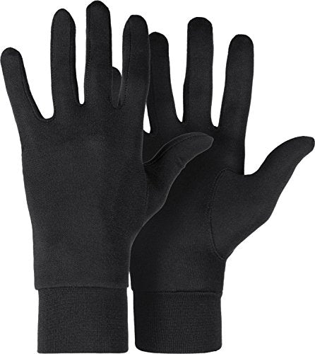 Roeckl Erwachsene Silk Unterziehhandschuhe, Schwarz, im Sale