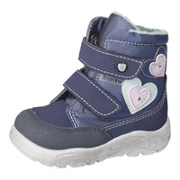 Thumbnail for RICOSTA Mädchen Winterstiefel Maddi, Kinder Lauflernschuhe, Weite: Mittel, lose Einlage, Sympatex, Blinklicht, Nautic/Marine (180), 27 EU im Sale