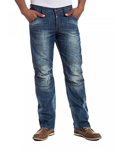 Timezone Herren Relaxed Jeans CesareTZ, Gr. W30/L32, Blau (blue surface wash 3775) im Sale