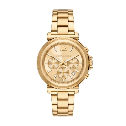 Michael Kors Damen-Uhren Analog Quarz One Size Gold 32028628 im Sale